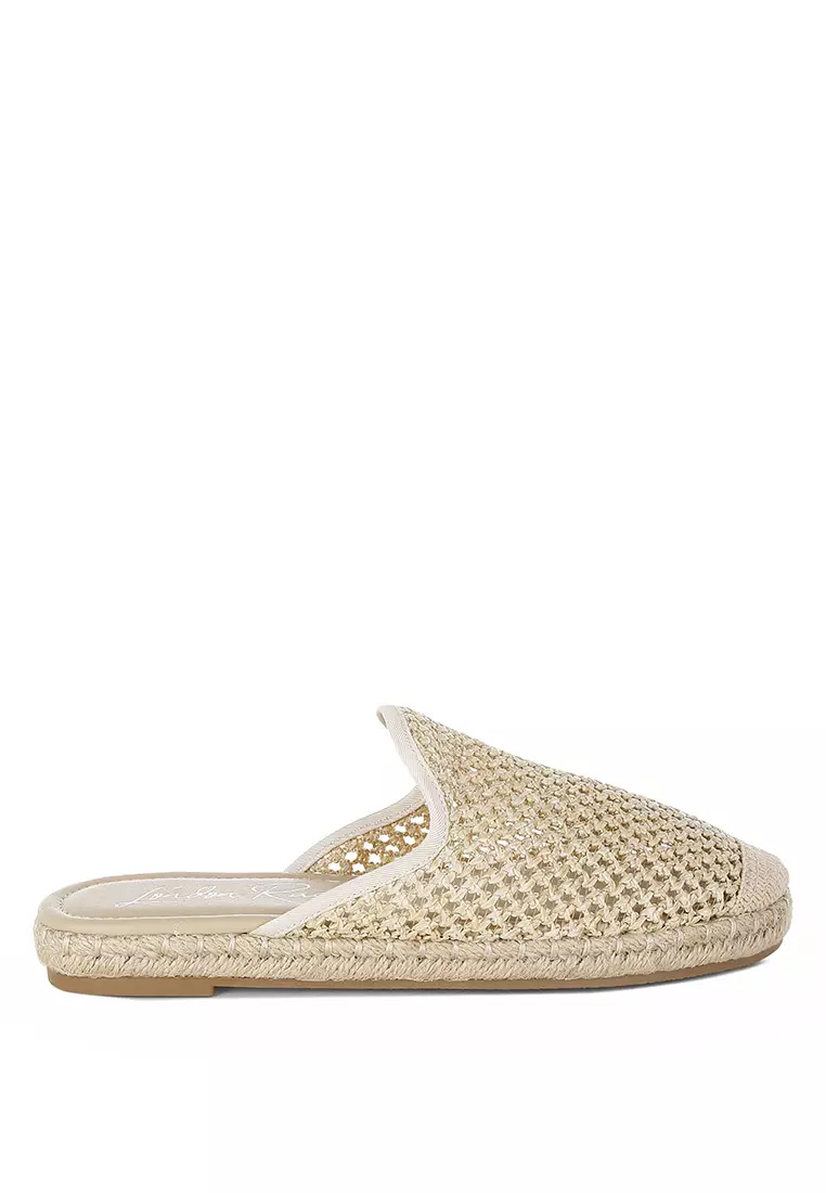Buy London Rag Raffia Espadrilles Mules in Beige 2026 Online | ZALORA ...