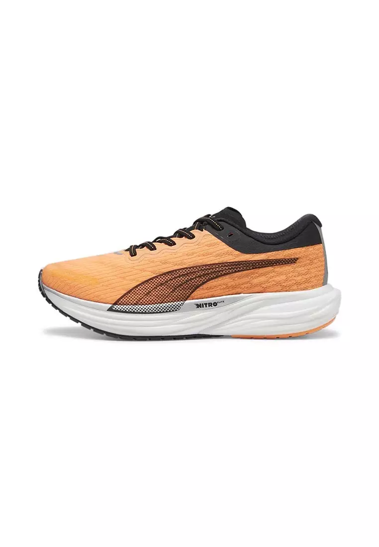 Puma top orange shoes