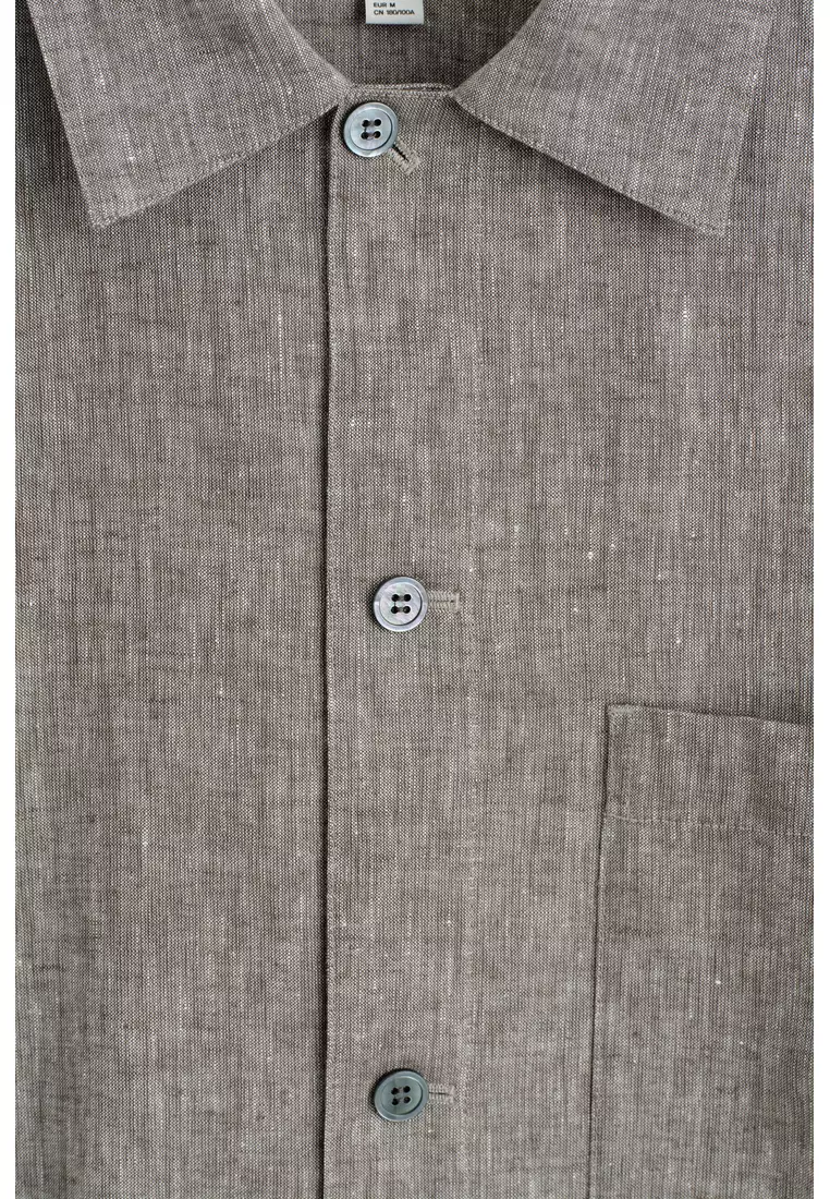 RELAXED LINEN SHIRT