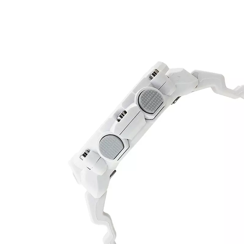 Jam Tangan Unisex Casio G-Shock GMA-S2200M-7ADR White Digital Analog Dial White Resin Band