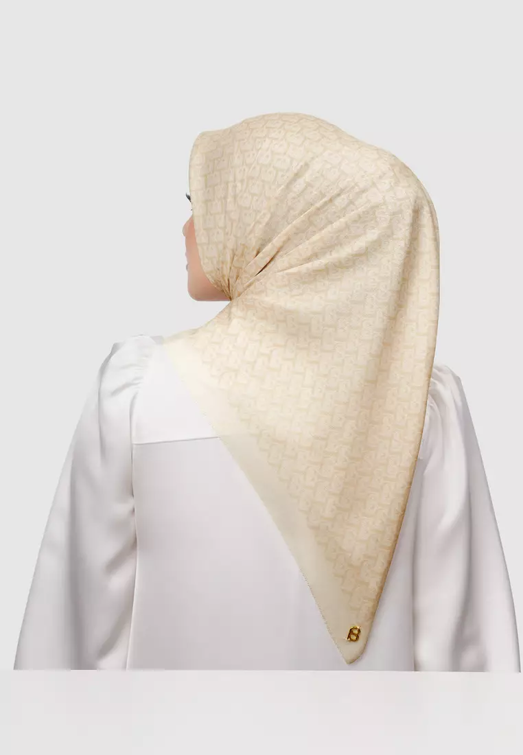 Bimu Twill Square - Vanilla Custard