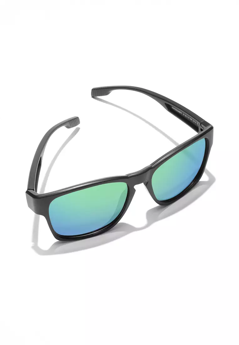 Core Raw - Polarized Black Emerald Sunglasses for Men and Women, Unisex. Official Product designed and Made in Spain