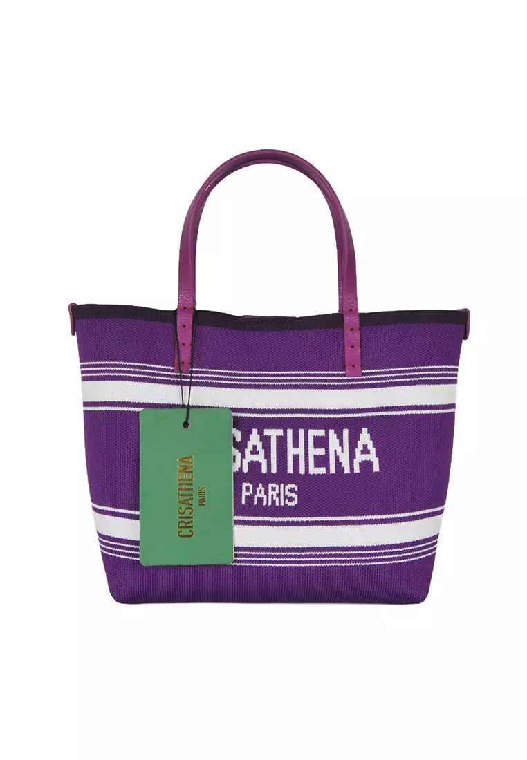 Legerete Small Tote Bag in Purple
