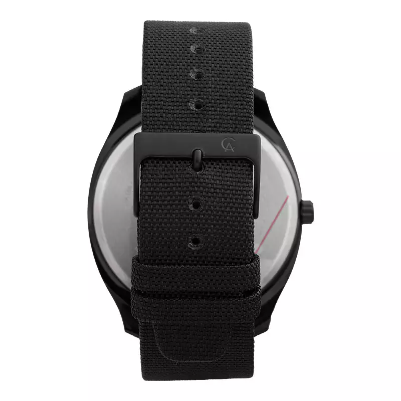 Jam Tangan Pria Alexandre Christie AC 8614 MH LIPGR Men Grey Fish Motive Dial Black Leather Strap