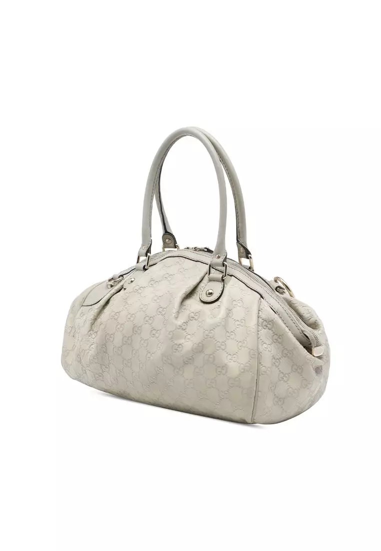 Pre-Loved Gucci Guccissima Sukey Satchel