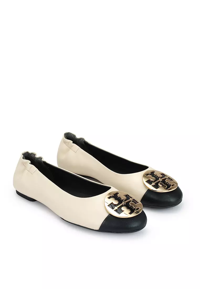 Discount on Tory Burch  shoes - SKU: Claire Cap-Toe Ballerina Flats (Nt)