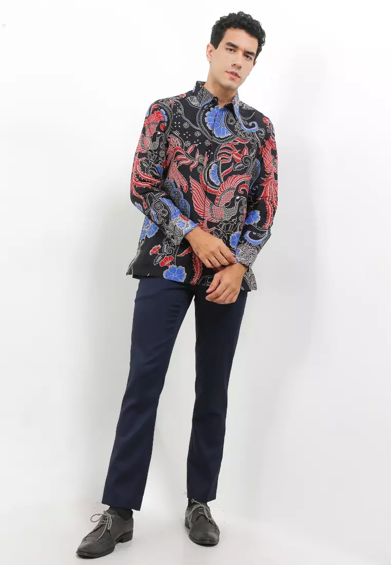 Kemeja Body Fit Batik Sekar Bengawan