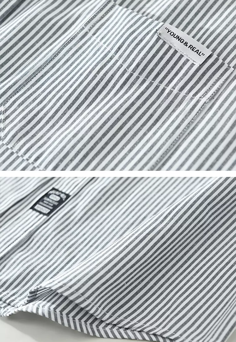 Japanese Striped Casual Shirt WM7251