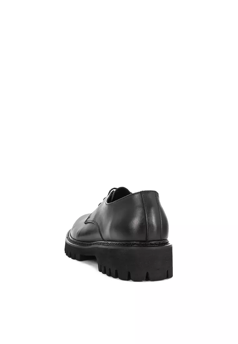 Connor Black Derby Shoes