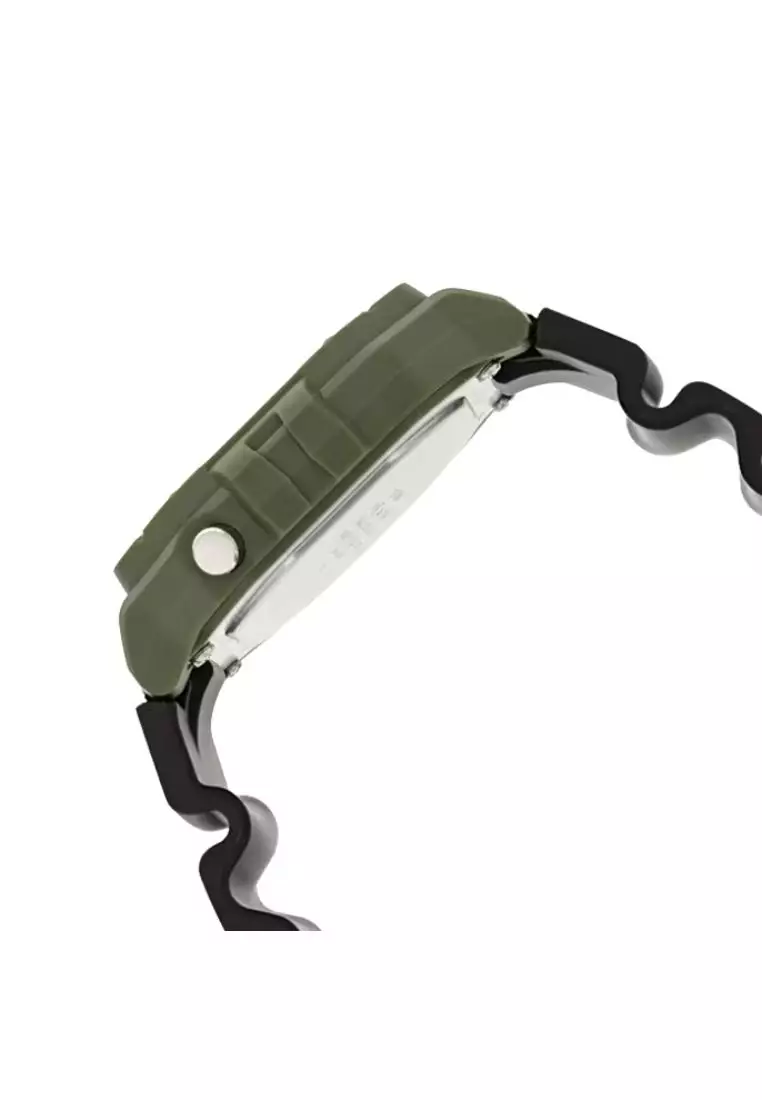 Casio illuminator army online green