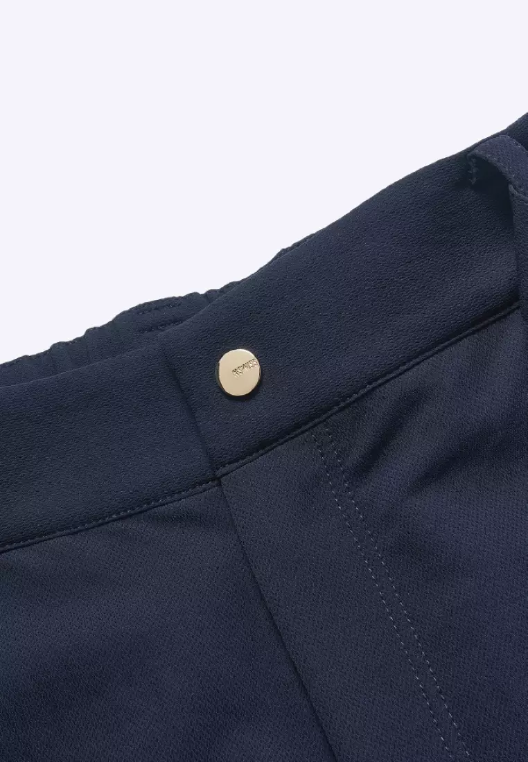 WOMEN'S K-SWISS LOGO BELTED CHIC SHORTS