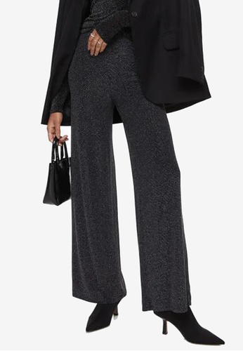 Buy Hu0026M Wide Jersey Trousers 2023 Online | ZALORA Singapore