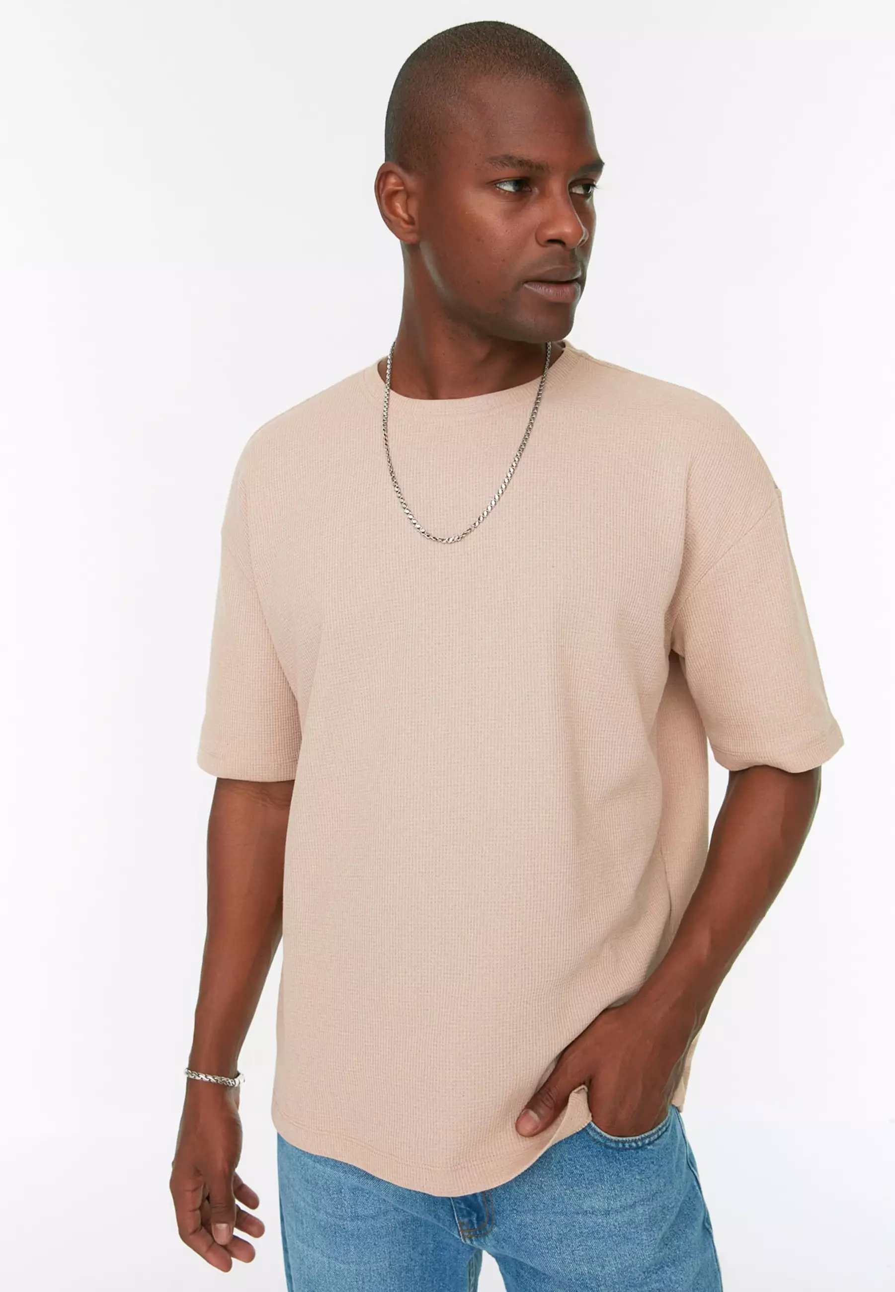 Relaxed Textured T-Shirt
