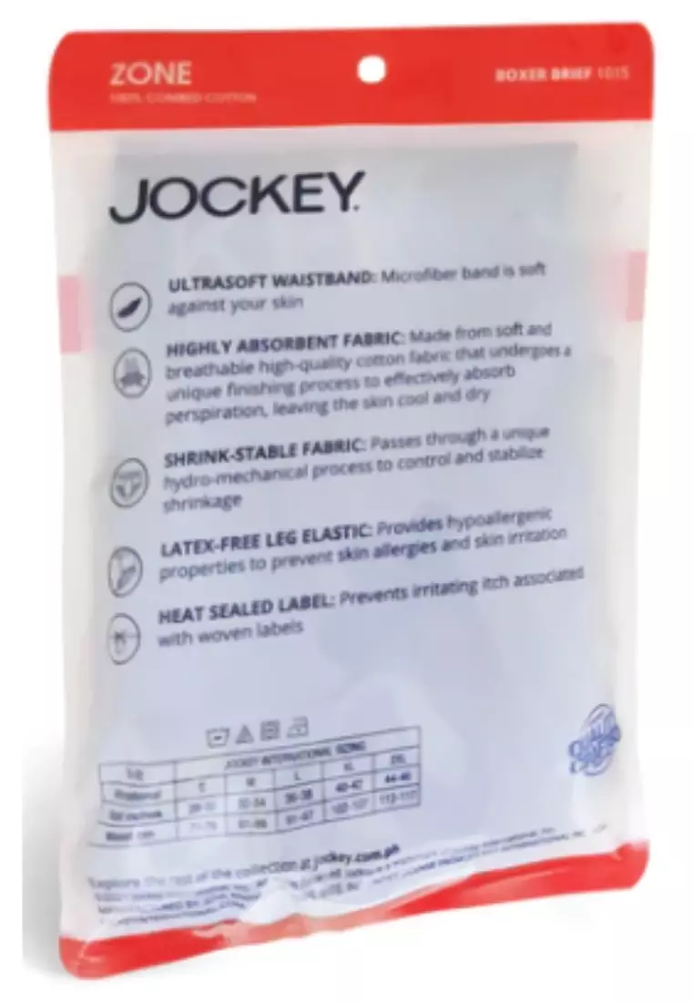 Jockey ZONE Cotton Rib Boxer for Men