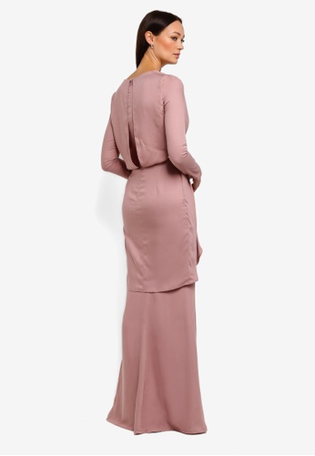 Buy Lorna Kurung Modern from NH by NURITA HARITH in Pink at Zalora