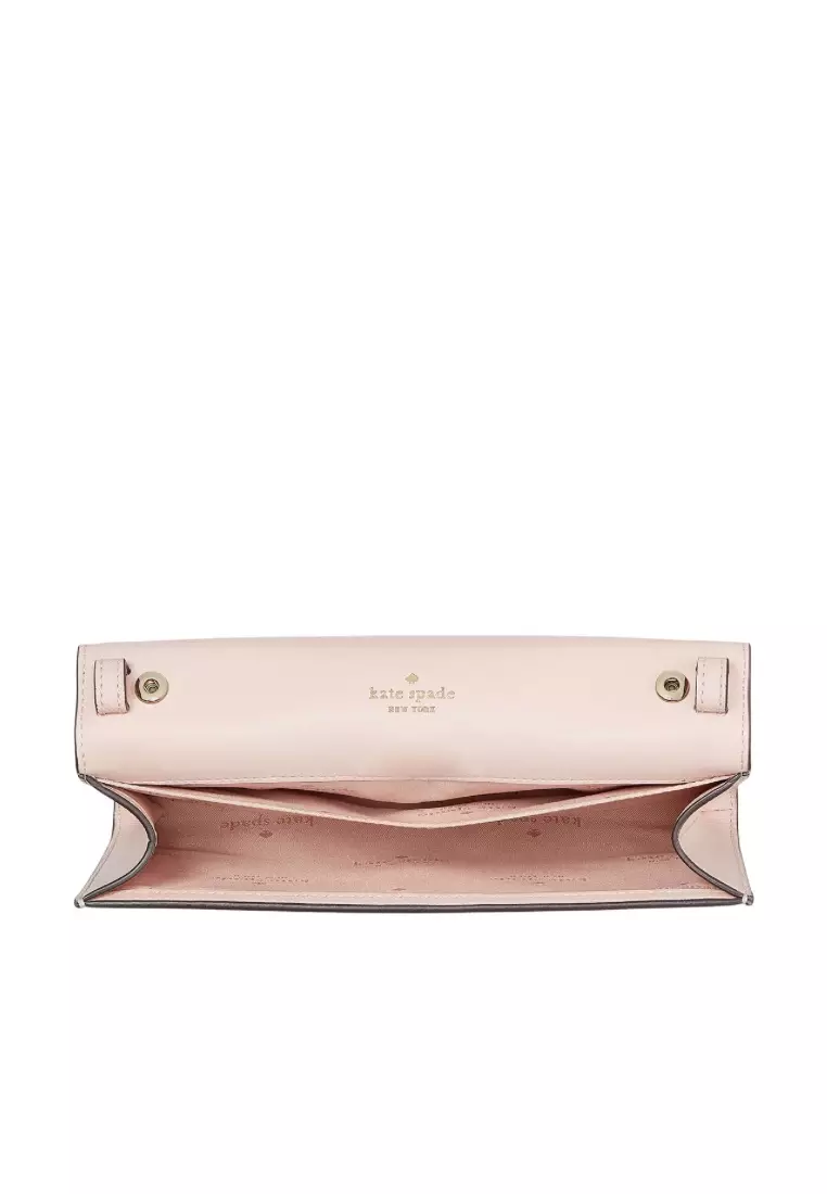 Dana Small Flap Crossbody Rose Smoke 