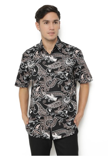 Jual Agrapana Rajata Baju Batik Pria Lengan Pendek Kemeja Batik Lengan Pendek Batik Premium Batik Couple Original Zalora Indonesia Baju batik wanita kian berkembang saja dewasa ini. rajata baju batik pria lengan pendek kemeja batik lengan pendek batik premium batik couple