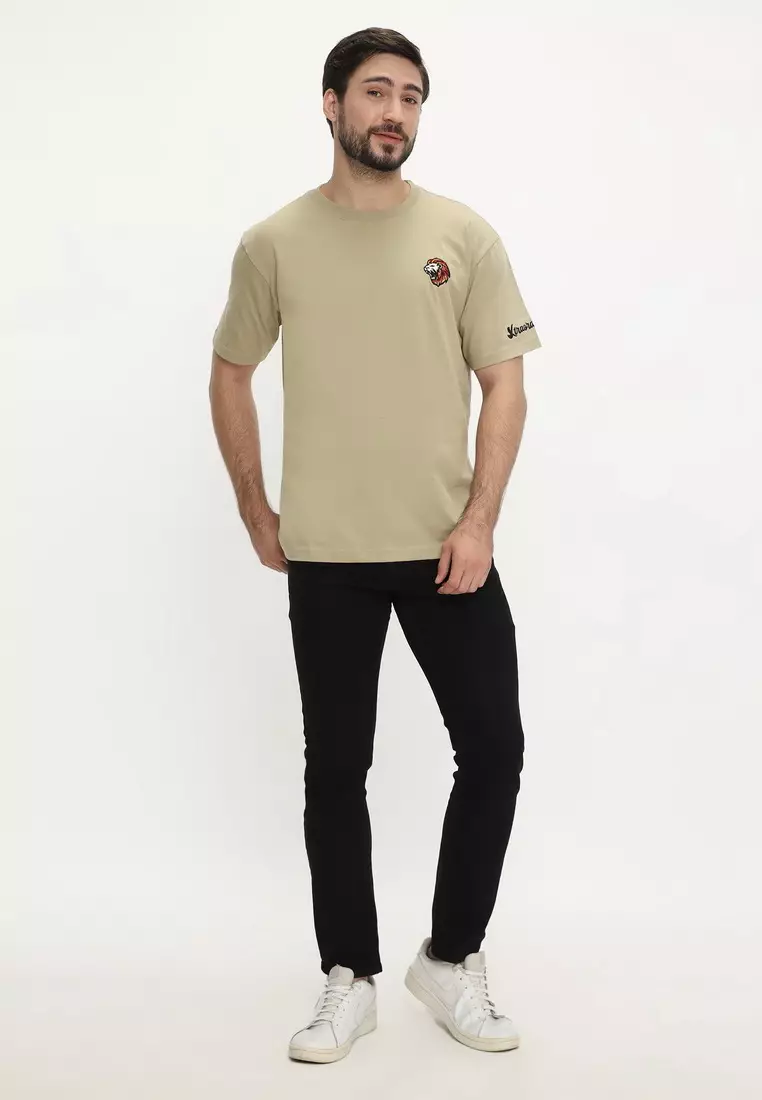 NX T-Shirt Cotton Combed Tebal Sablon Bordir Pria 207370171