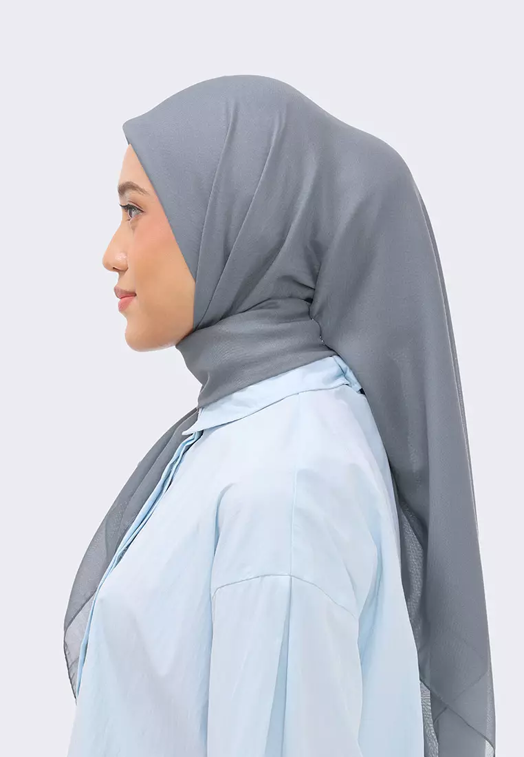 Ria Miranda Greyish Blue Rarina Scarf