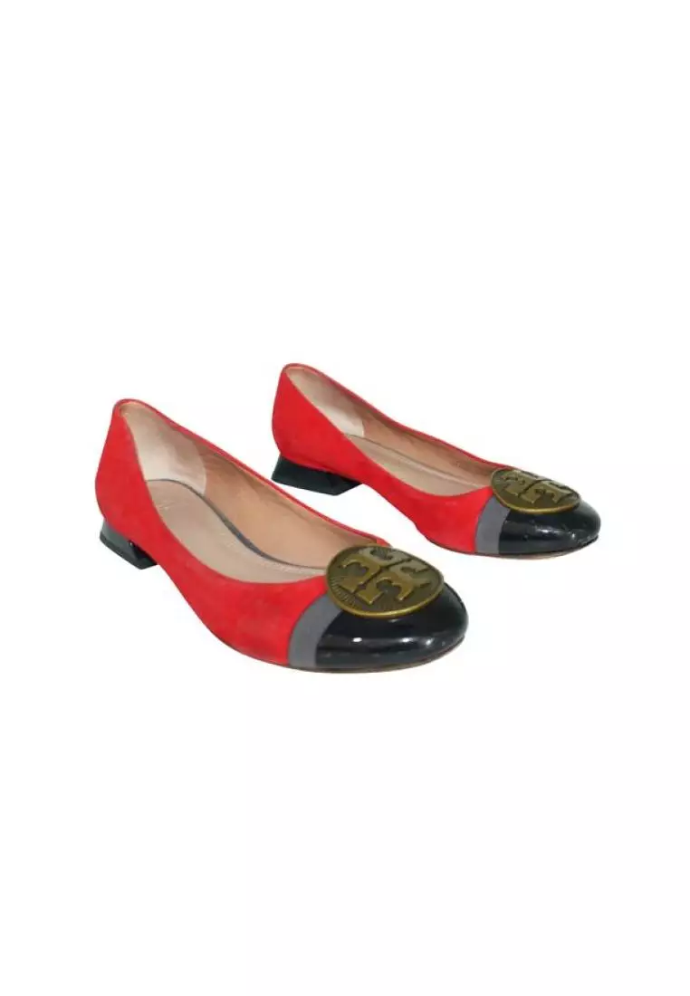 Tory burch cheap red heels