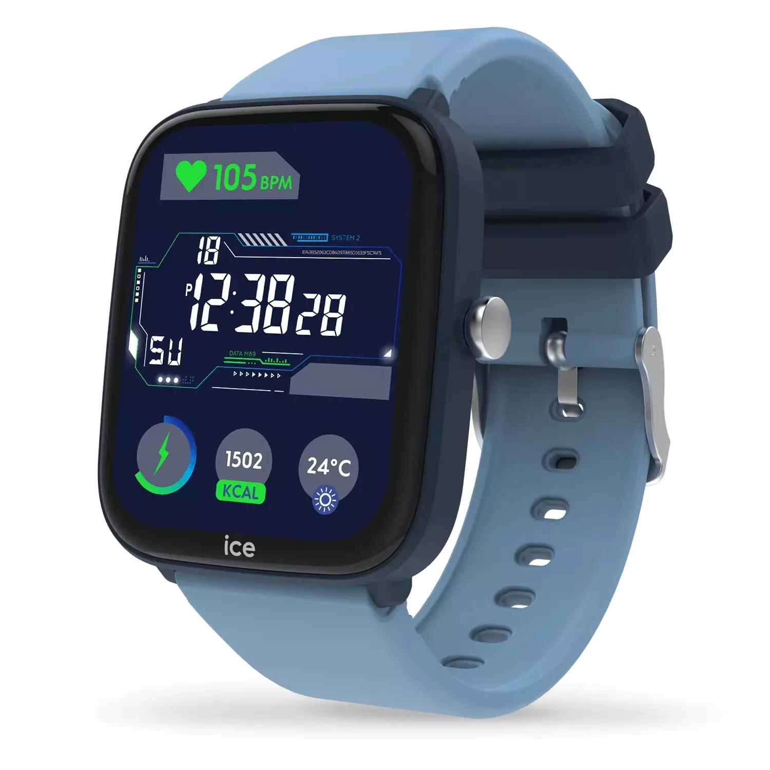 ICE Junior Smart Watch 3.0 AMOLED - Light Blue [024296]