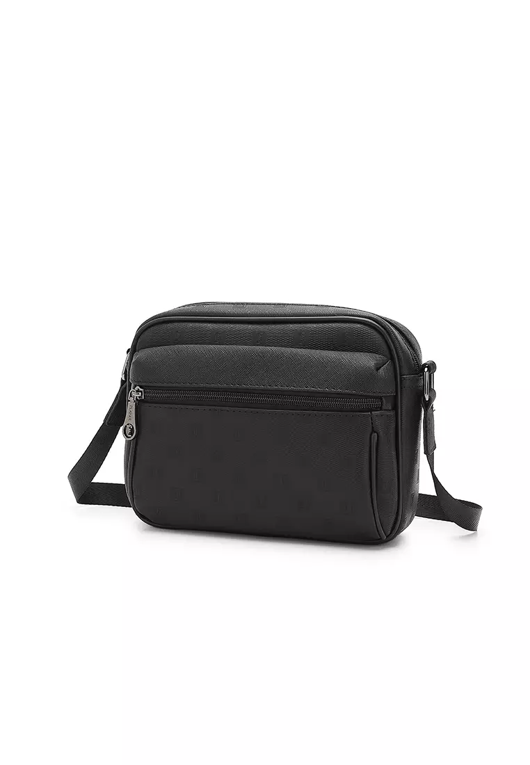 Men's Sling Bag / Crossbody Bag (Tas Selempang Pria) - Hitam