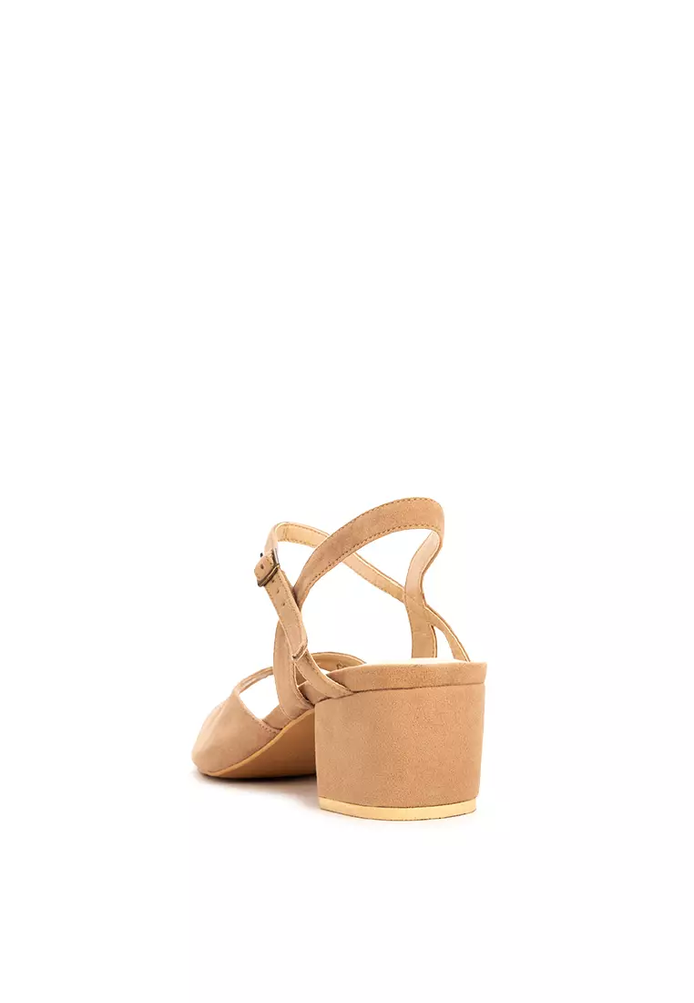 Block Heels Ankle Strap Sandals
