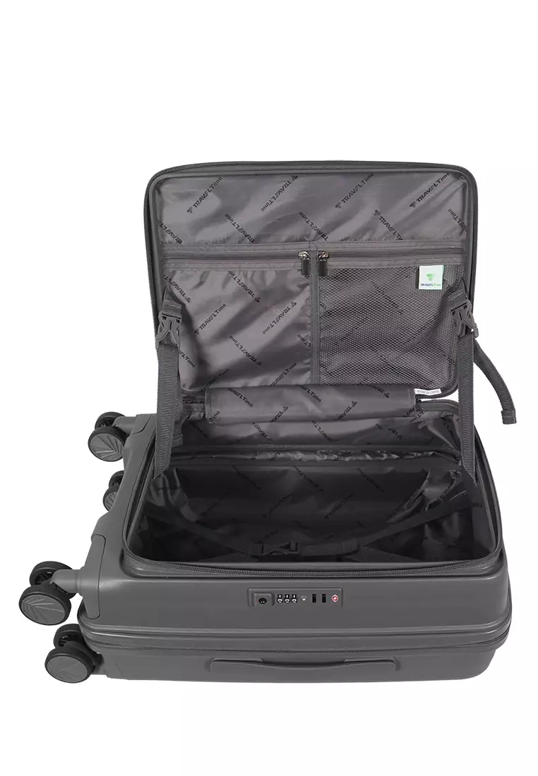 Travel Time Koper 20 inci 20225-20 Dark Grey