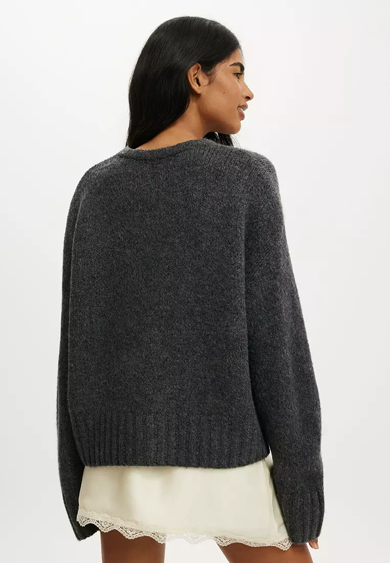 Luxe Crew Neck Sweater