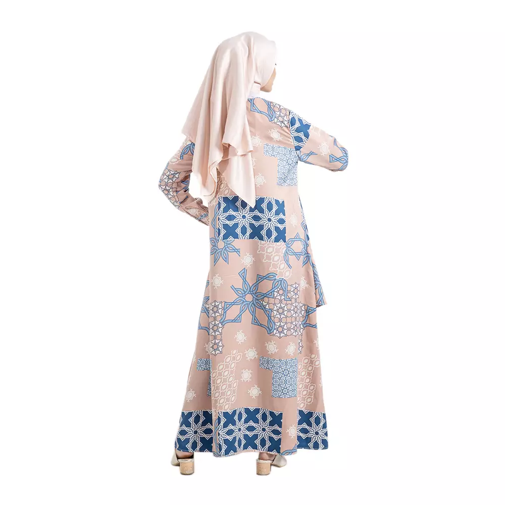 Dress Batik Wanita - Bhatara Batik Zahrani - Atasan Batik Modern Lengan Panjang