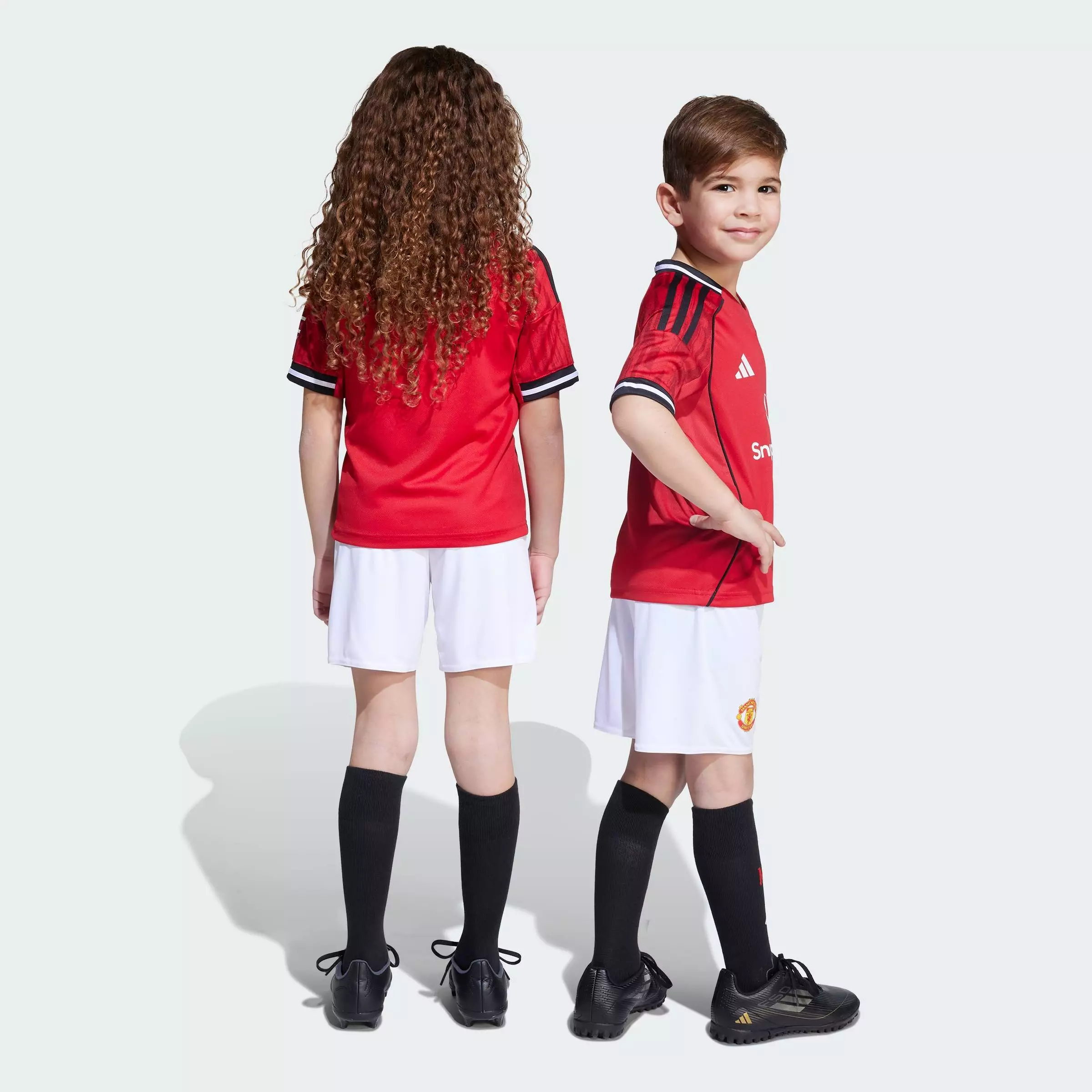 Football Manchester United 25/26 Home Mini Kit Kids Unisex Red JP3019