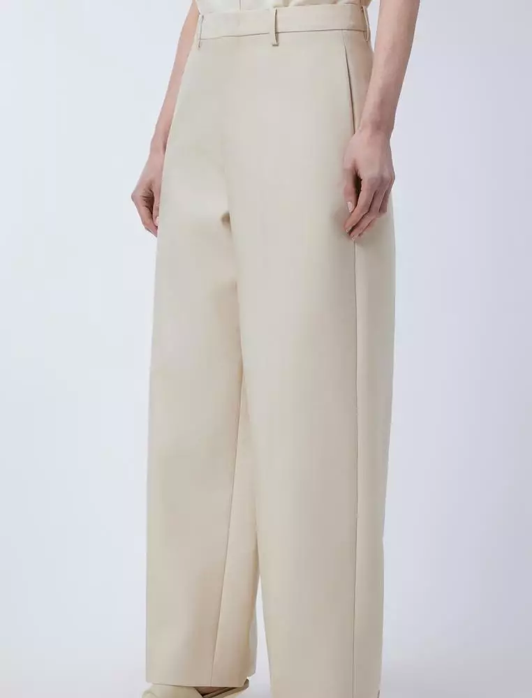 Loose Fit Wide Leg Long Pants