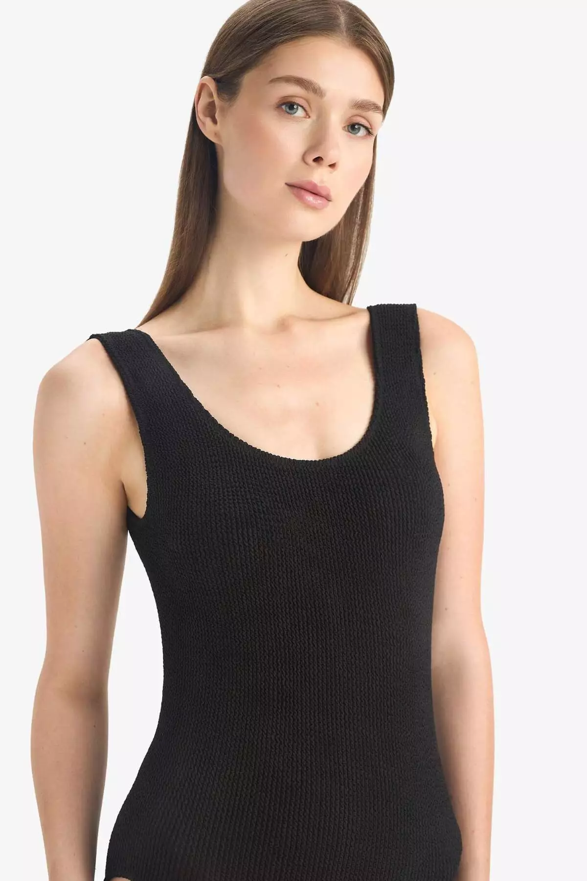 Regular Fit Wrap Swimsuit-Fall in Love E5915Ax25Sm