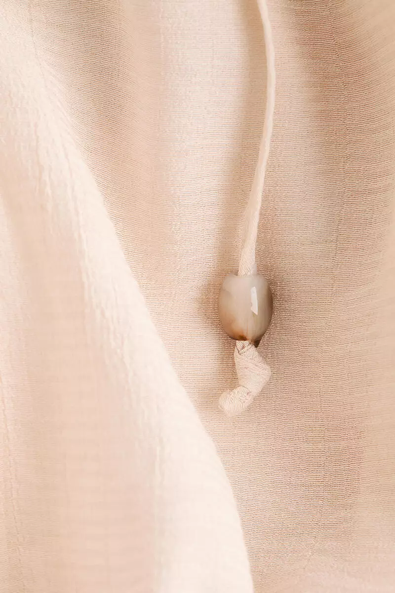 Oversized crêpe blouse