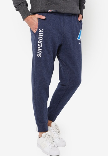 Superdry blue Applique Joggers - Superdry Code E10AAAA76AB587GS_1