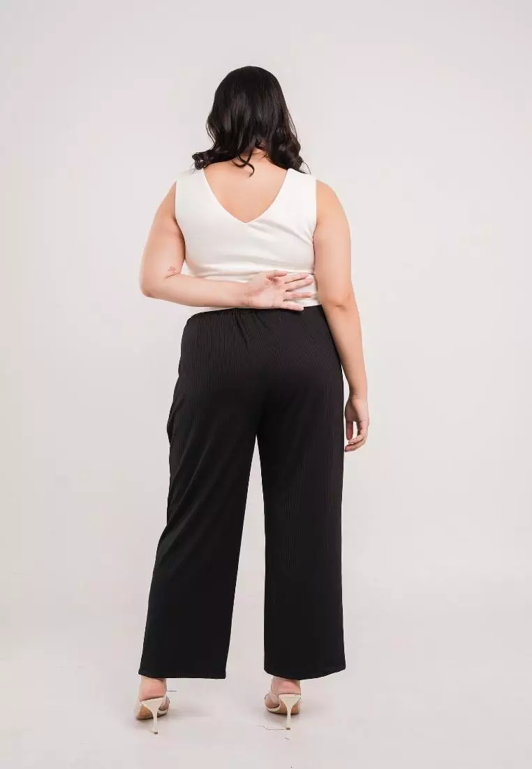Plus Size Reguler Pants Rhode Black