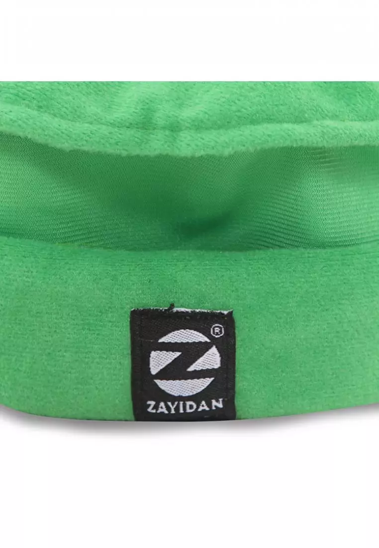 Zayidan Peci Kopiah Muslim Pria Pakol - Hijau