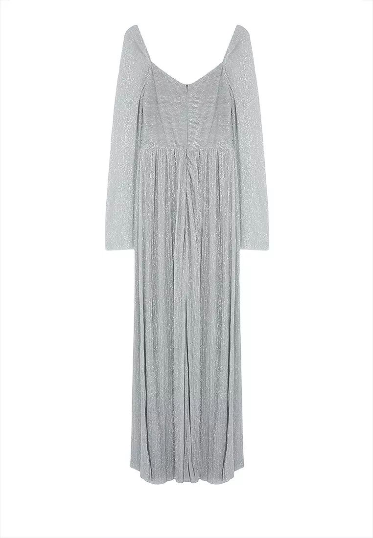 Straight Maxi Long Slim Dress