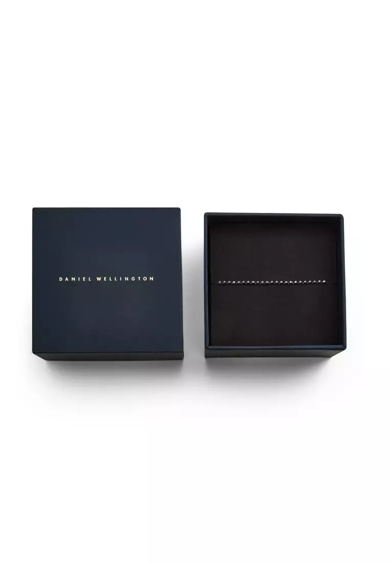 Classic Tennis Bracelet Black - Unisex Bracelet for women and men stainless steel bracelet DW Official Authentic Original gelang tangan perempuan lelaki DW