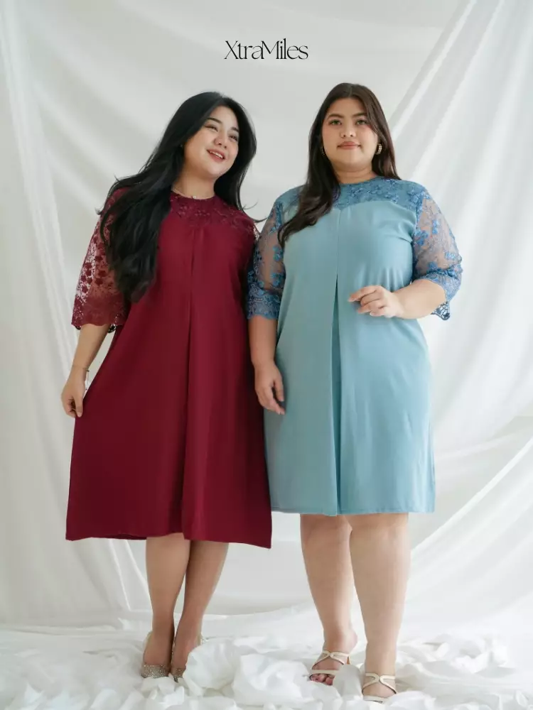 xtramiles Ladies dress revelline dress maroon