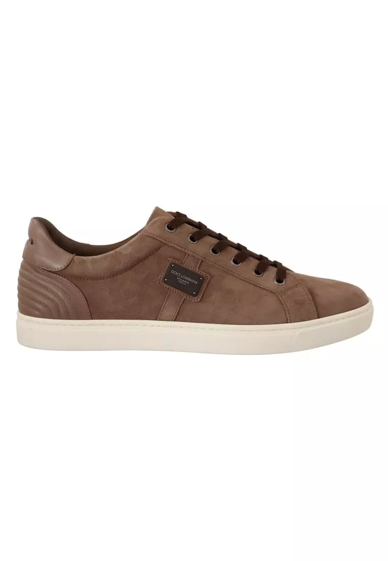 Dolce & gabbana sales men's leather sneakers shoes