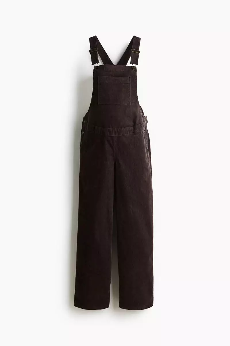MAMA Before & After Corduroy dungarees