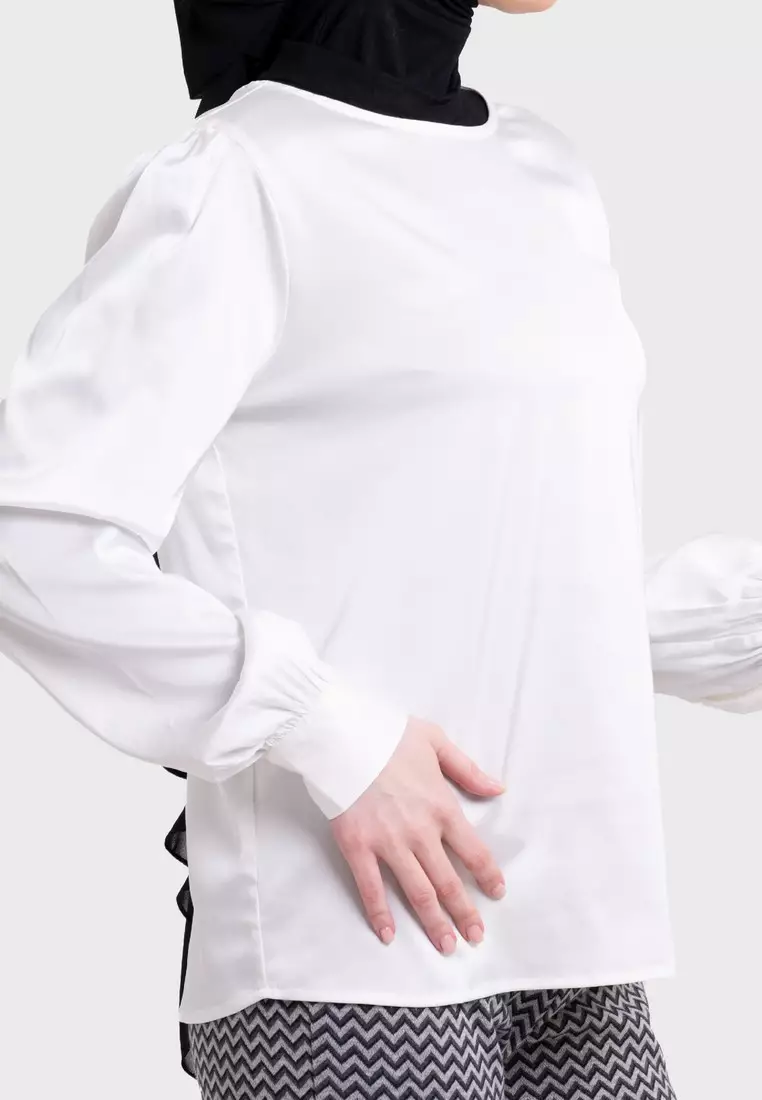 Kemeja Blus Wanita Lengan Panjang 050123