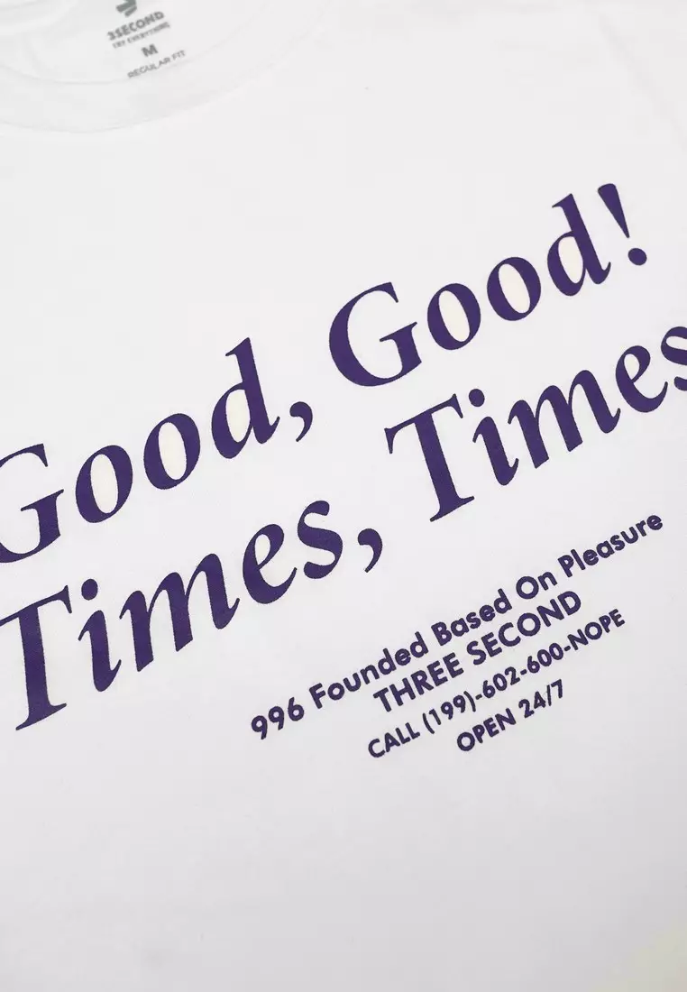 3Second Men's T-Shirt Short Sleeve Regular Fit Cotton Daph OL-C860125