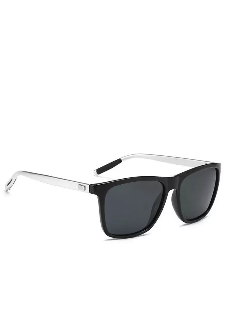 Mackenzie Kacamata Frame Classic Retro Polarized Sunglasses UV400 Material PC ORIGINAL - Black