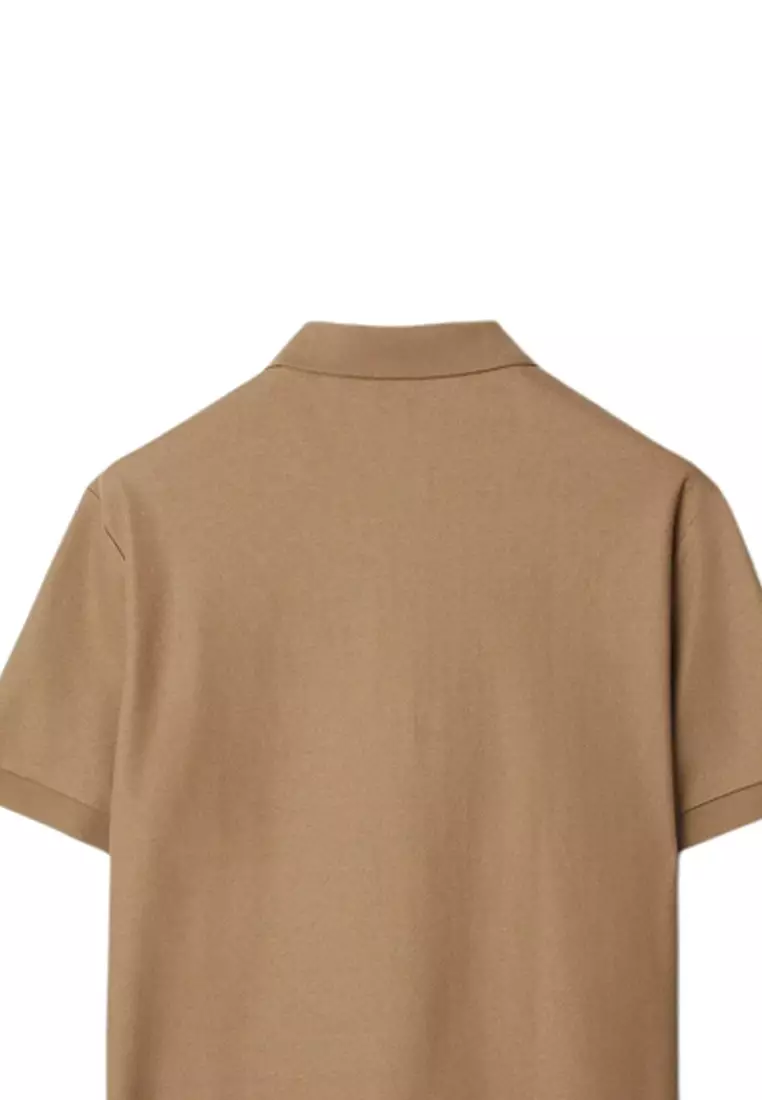 Men's Short Sleeved POLO in Camel 80844381