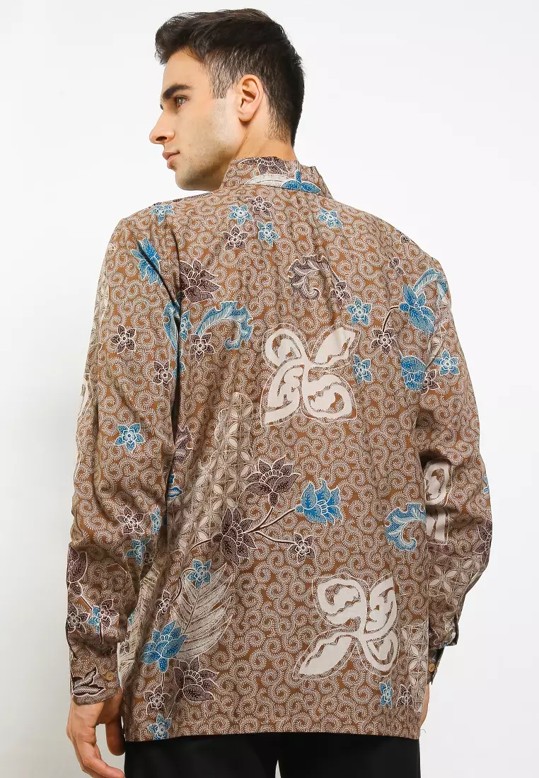 Billy Shirt Kemeja Batik Katun Lengan Panjang