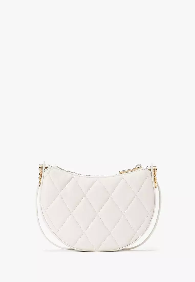 Kate Spade Carey Zip Top Crossbody Parchment