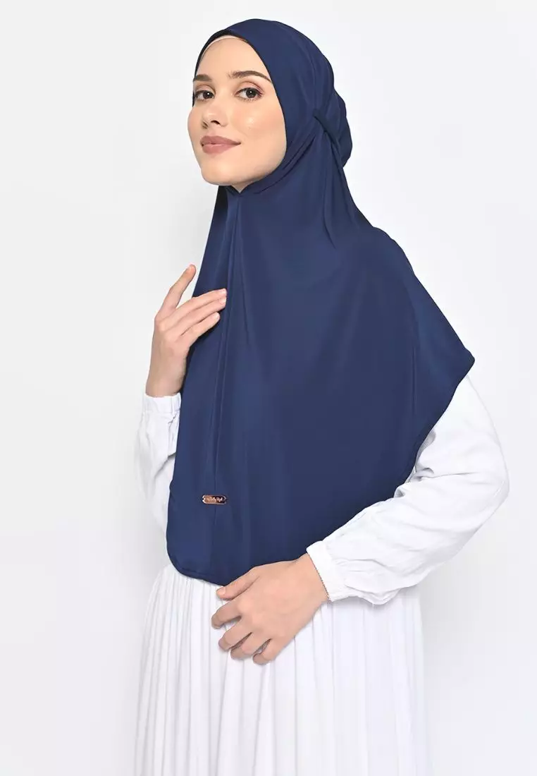 Bergo Irana Spandek Tali Navy