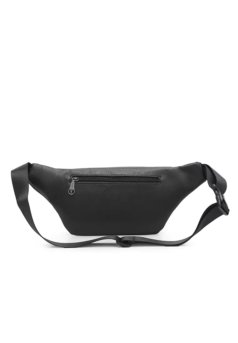 Men's Waist Bag / Belt Bag / Chest Bag - Grey